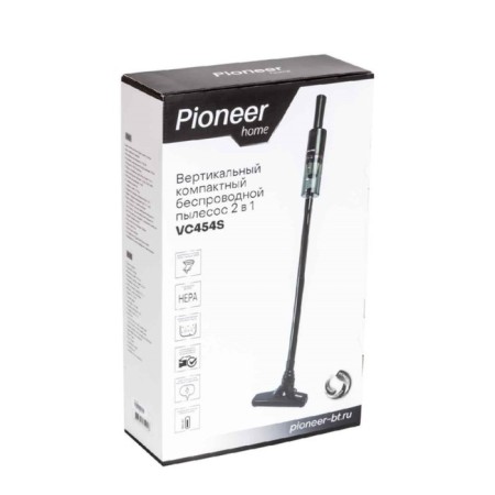 Pioneer VC454S vacuum cleaner, vertical, cyclone, 20W, 400 ml, black color-14