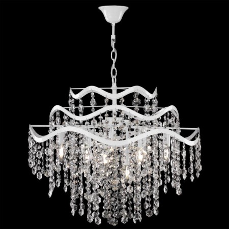 Chandelier Charlotte, 9x40W E14, white color-2
