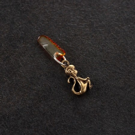 Talisman Talisman Talisman, Brass, Amber-1