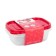 A set of plastic containers Oursson, 450 ml, CP1082S/RD, 2 pcs.