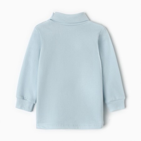 Baby turtleneck, blue color, height 92 cm-5