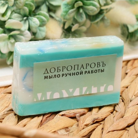 Mojito's natural handmade soap 80 g of Dobroparov