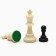 Chess in a package, figures (Pig H-4.5 cm, Ferge H-7.5 cm), Field 50 x 50 cm