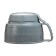 Thermos 1 l, with a glass flask, retains heat 12 hours, with a mug, gray