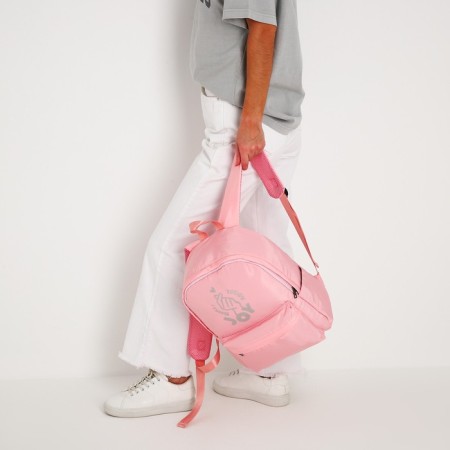 Backpack school textile I chooose, pink color, 38 x 12 x 30 cm-6