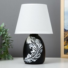 Highway lamp 16537/1BK E14 40W Black and white 17.5x17.5x26.5 cm