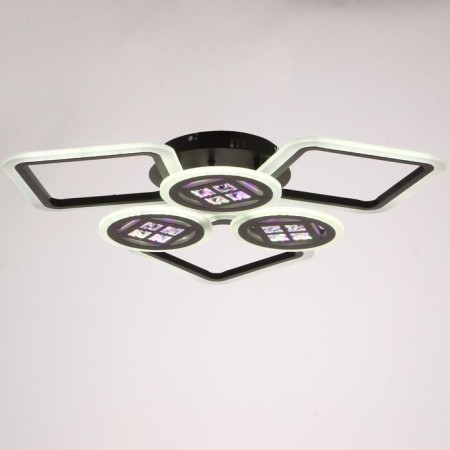 Causteen with PDU 1157/6CF LED 144W 3000-6000K Dimmer Coffee 73x73x10 cm Bayerlux-1