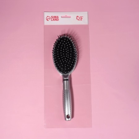 Massage comb, 8 × 25 cm, silver color-4