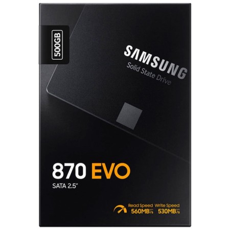 SSD Samsung 2.5 "870 EVO 500 GB SATA III 3BIT MLC (TLC) MZ-77E500BW-5