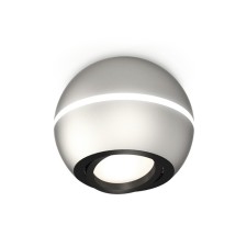 Sweet light Ambrella Light, XS1103010, MR16 GU5.3 LED 3W, 4200K, Silver Sand, Black
