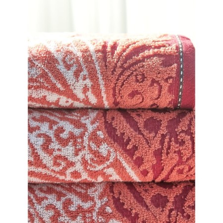 Trick Tenager Guten Morgen Oriental Ruby, size 70x130 cm, red color-2