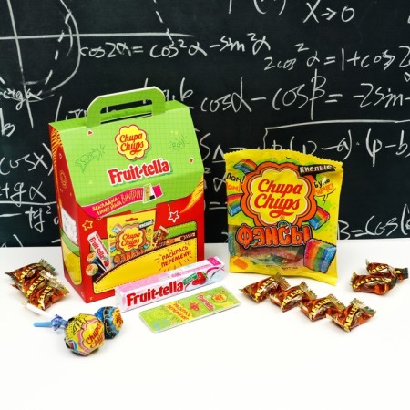 Set of school backpack Chupa Chups Frutella, 189.8 g