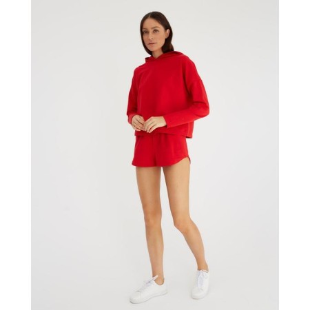 Women's costume (sweatshirt and shorts) Mist, p. 40-42, red-4