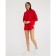 Women's costume (sweatshirt and shorts) Mist, p. 40-42, red