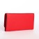 Women's wallet on magnet, red color