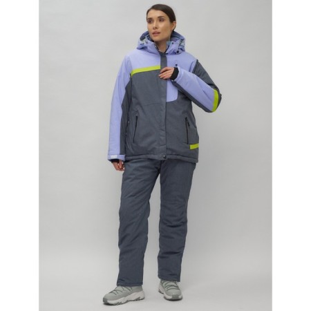 Ski suit, size 56, purple color-25