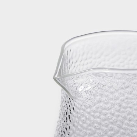 Glass jug with a metal cover "Sarah", 1.4 l, 16.5 × 12.5 × 20.5 cm-3