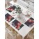 A set of napkins for setting the Snowman table, rectangular, size 32x46 cm, 4 pcs