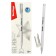 Gel handle Berlingo Brilliant Pastel, 0.8 mm, white pastel