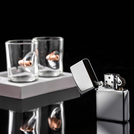Set "impenetrable", 2 piles 50 ml with a bullet, lighter, stand-8