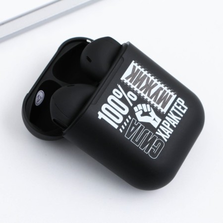 Wireless headphones "100% man", model LV-142, 9.7 x 9.7 cm-2