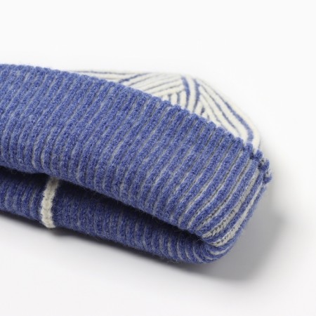 Women's hat minku, blue color, rr 56-58-4