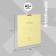 Notebook of 12 sheets in the Erichkrause Class "Classic", with a Linovka, yellow