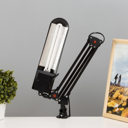 1x11W table lamp G23 black-3