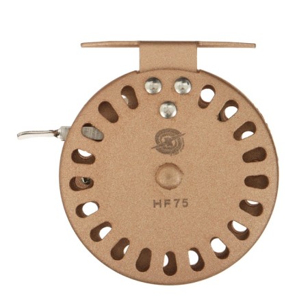 Inertial coil, metal, diameter 7.5 cm, the color is light brown, HF75-4