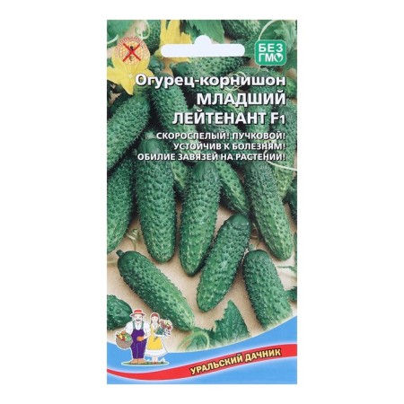Seeds cucumber junior lieutenant F1 cornishon 10 pcs.