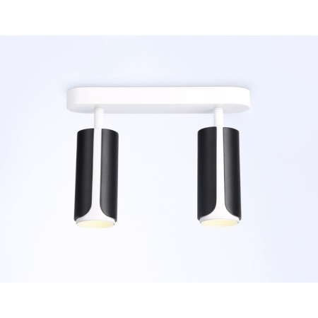 STAST NASTENNE-POTALLY WHOWER WITH AMBRELLA LIGHT, Techno Family, TN51598, 2XGU10, Black, White-4