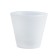 Plastic pot Live-In-Green with the “cone” tab, D = 14.5 cm, 1.3 l, the color is transparent