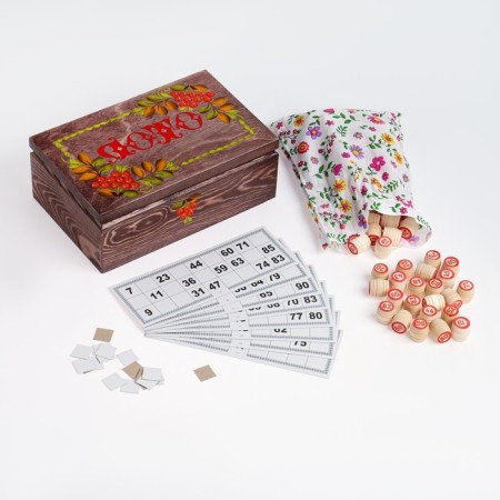 Russian lotto "painting", in a gift box. Mix-3