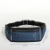 Lightning waist bag, 3 departments, blue color