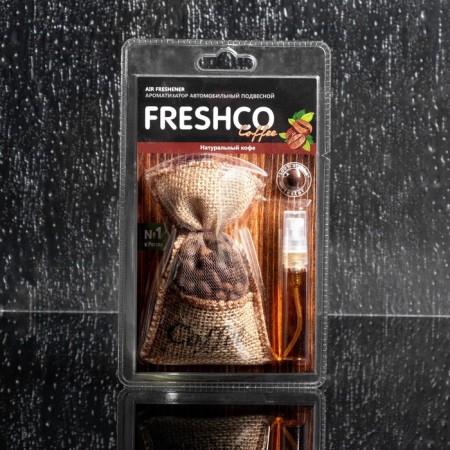Fresshso Coffee car "Natural coffee", suspended bag-1
