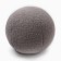Pillow Decorative Ethel "Shar" d = 30. TsV. Svetlo-gray