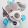 Toy - lamp, developing, musical "dog", 21 cm.