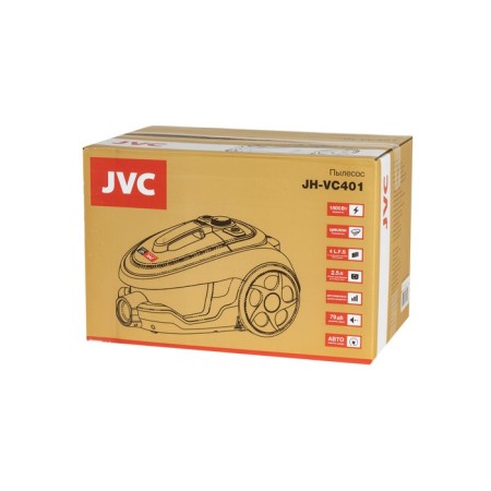 Vacuum cleaner JVC JH-VC401, cyclone, 1800W, 2.5 l, green-black color-4