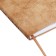 The weekly dated 2025, Escalada, 175 x 95 mm, soft cover with artificial leather, 64 sheets, pancake embossing, block 70, beige