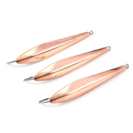 Vertical spin "Yaman" mace, size 60 mm, 10.7 g, color copper-1