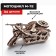 Wooden designer, prefabricated model "M72 motorcycle"