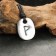 Amulet "Scandinavian runes", runo Wuno, 21x29mm, metallic
