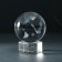 Souvenir glass ball "Butterflies" d = 6 cm