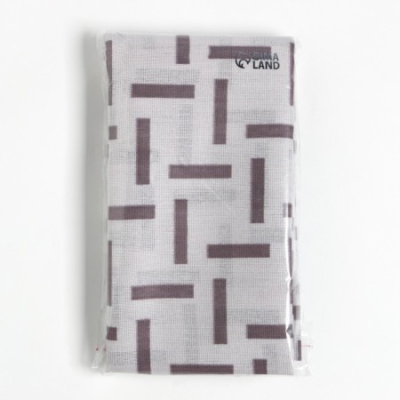 Pillowcase saving and I "strokes" color gray, 70x70 cm 100% cotton, calico, 100 g/m2-2