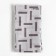 Pillowcase saving and I "strokes" color gray, 70x70 cm 100% cotton, calico, 100 g/m2