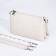 Bag Cross-Bodi with a zipper, dairy color