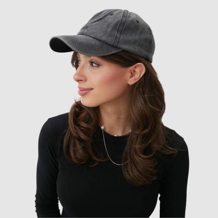 Women's cap minku, black color, rr 58-1