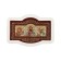 Save and save the icon into the car, triptych, plastic with embossing