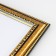 Photo frame plastic "Mira" 40x50 cm gold (plastic screen)
