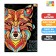 Figure puzzle in the frame "Fox"